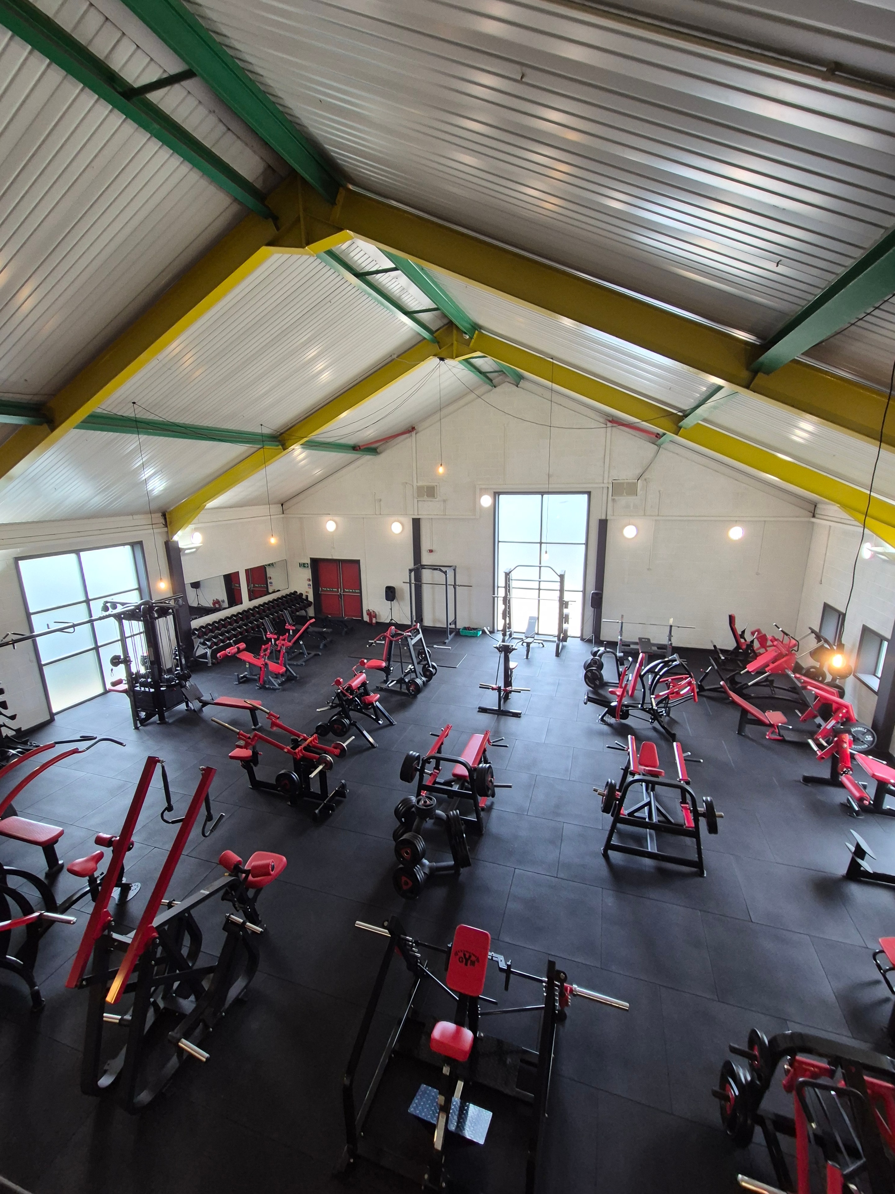 Kettlebells and dumbbells